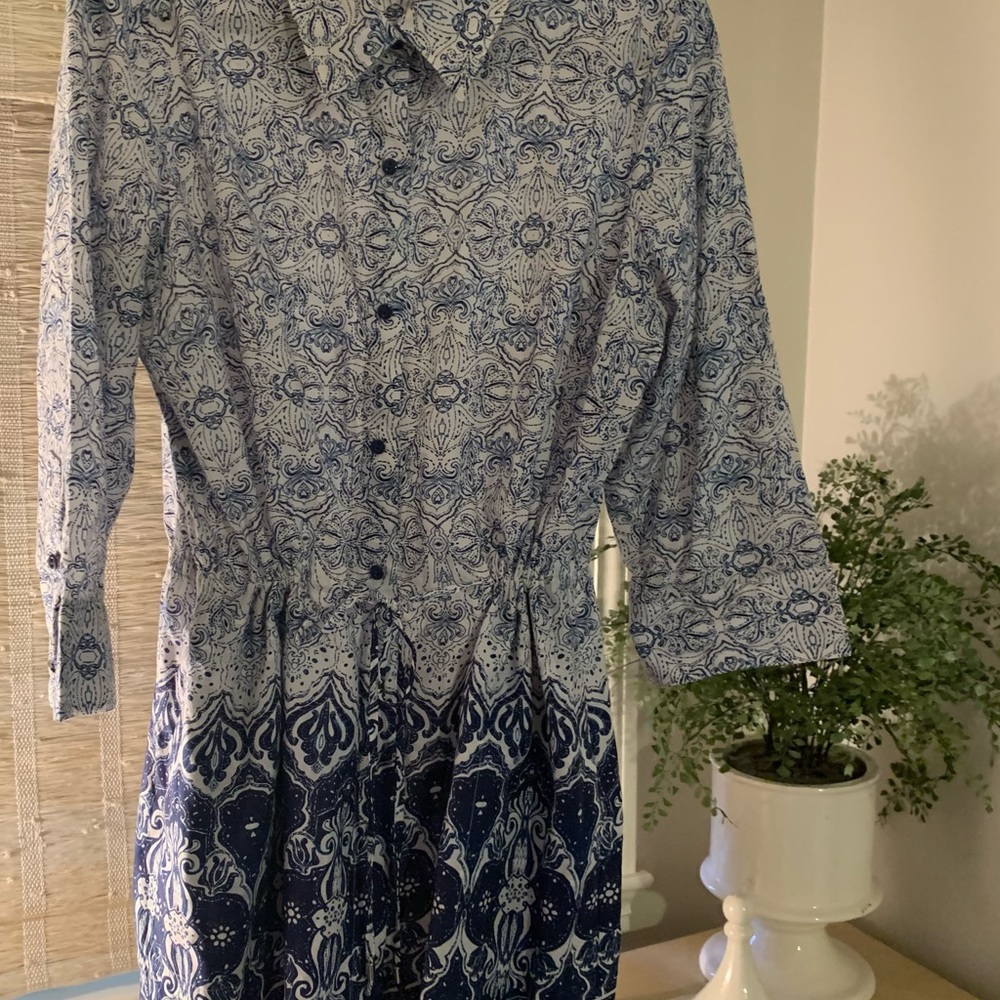 Button up summer dress